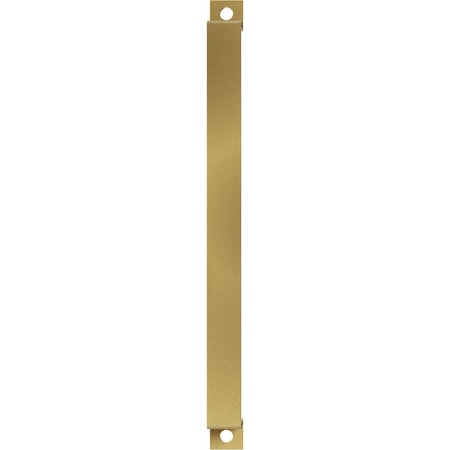 Ekena Millwork Premium 16"L x 1 1/4"W Pull Handle for 1 3/4" Doors, Jacob's Gold GB6001PH416JG
